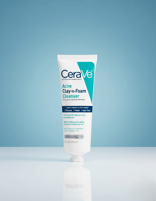 Acne Clay To Foam Cleanser