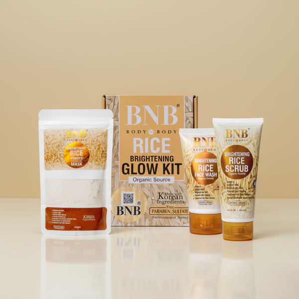 Rice Extract Facial Kit For Bright & Glowing Skin
